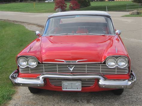 1958 Plymouth Belvedere Fury Toreador Red Convertible 318cu/ 290hp | Frank's Classic Cars