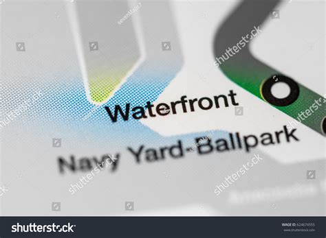 Waterfront Station Washington Dc Metro Map Stock Photo 624674555 ...