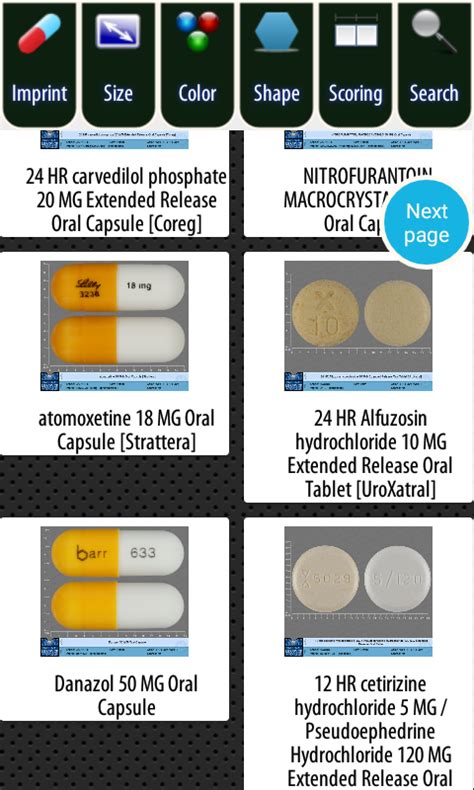 Image result for Generic Pill Identification