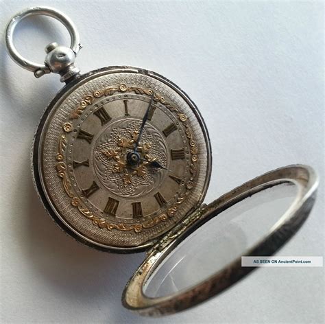 Antique silver fob watch online