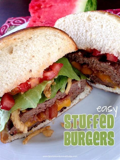 Stuff a Burger Instructions 的图像结果