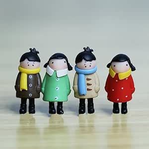 Wonderland Winter Muffler Couple (4 pc)|Miniature Toys | Tiny Toys ...