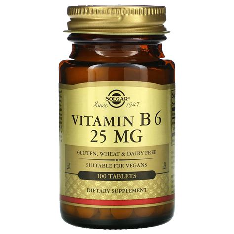Vitamin B6 25 Mg