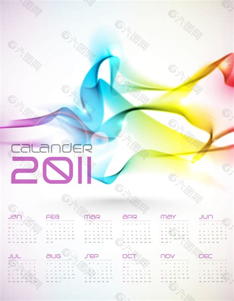 日历的设计2011素材免费下载(图片编号:4185616)-六图网