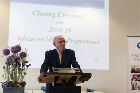The 2018-19 Advanced Master Programmes have come to an end