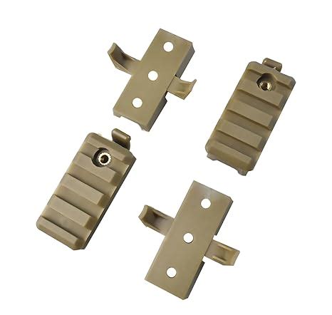 Tactical Fast Helmet Accessory Mount Adaptor Wing-Loc Picatinny Adapter ...