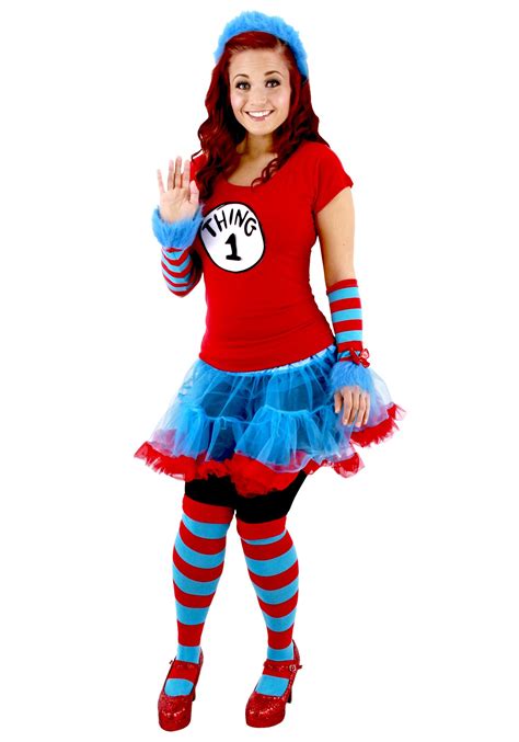 Dr. Seuss Thing 1 & Thing 2 Glovettes | Costume Accessories | Tutu ...
