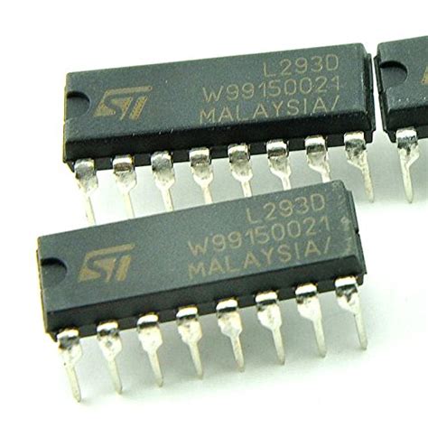 REES52 L293D Dual H- Bridge Motor Drivers : Amazon.in: Industrial ...