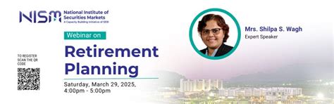 Webinar on Retirement Planning - National Institute of Securities ...
