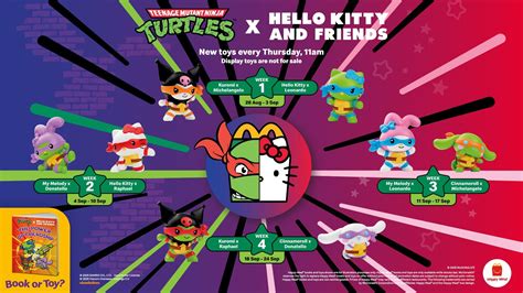 McDonald's SG to launch Ninja Turtles x Hello Kitty Happy Meal collab