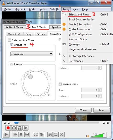 Rotate Video VLC 的图像结果