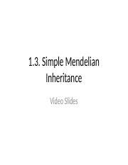 Image result for Simple Mendelian Inheritance Examples