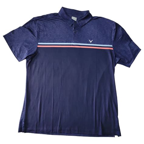 Callaway Men's Performance Short Sleeve Moisture-Wicking Golf Polo ...