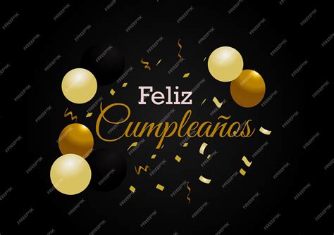 Premium Vector | Happy birthday in Spanish vector illustration design