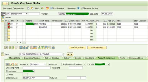Image result for Creating Purchase Order in SAP