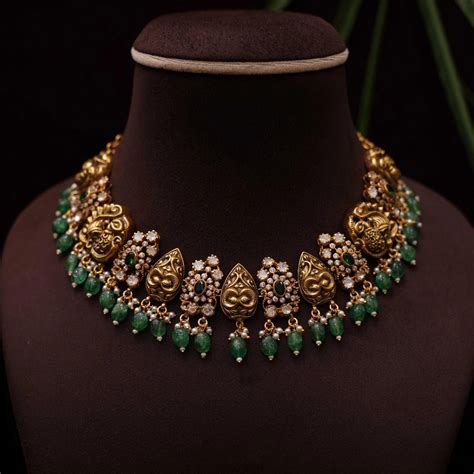 925 Gold Plated Silver Necklace | Rimli.in