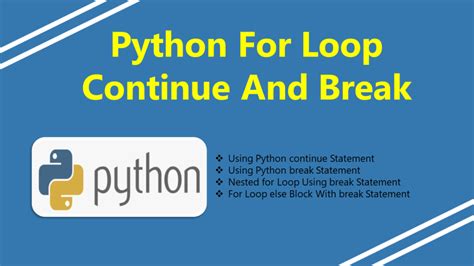 Image result for Python for Loop Using Break Code
