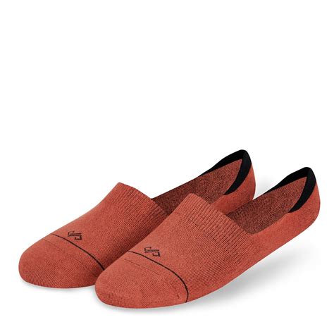 Rust Unisex Invisibles – Dynamocks | Buy Premium Socks Online | India