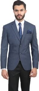 MANQ Self Design Single Breasted Formal, Wedding Men Blazer - Buy ...