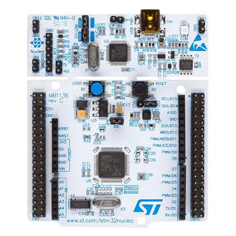 NUCLEO-F401RE STM32 Nucleo-64 MCU STM32F401RE STMicroelectronics ...