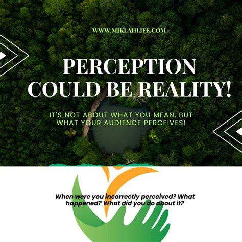 Perception could be the reality: Here is when what you meant matters ...