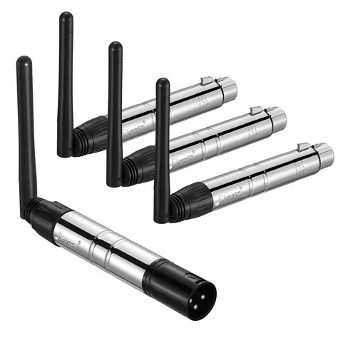 Donner 4pcs DMX512 DMX Dfi DJ 2.4G Wireless 3 Receiver & 1 Transmitter ...
