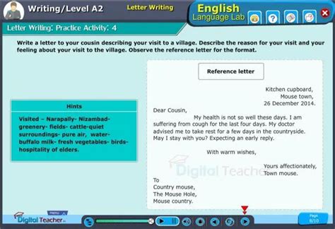 Writing Software Screens Infographics - English Language Lab