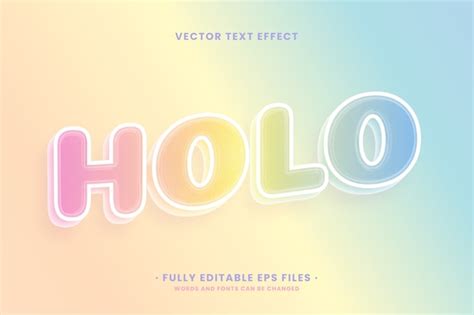 Pastel Teksteffect Afbeeldingen - Gratis downloaden op Freepik