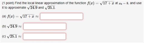 Image result for Local Linear Approximation