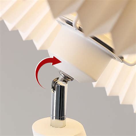 Twisted Pleated Floor Lamp – Vakkerlight