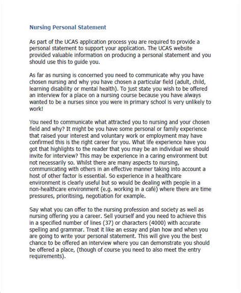 Image result for Sample Personal Statement Examples