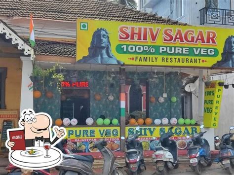 Menu at Shiv Sagar 100% Pure Veg Family Restaurant, Calangute