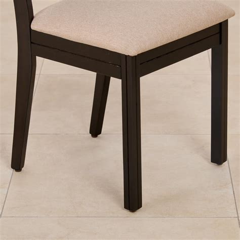 Buy (Refurbished) Montoya Set of 2 Solid Wood Dining Chairs - Brown ...