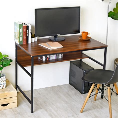 《HOPMA》DIY巧收多層大桌面工作桌/書桌/辦公桌-寬100x深60.5x高75cm | 桌寬91~120cm | Yahoo奇摩購物中心