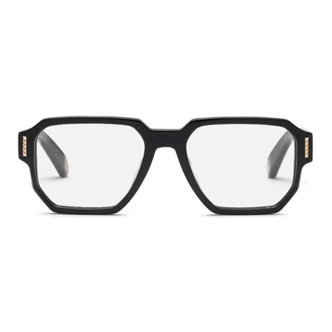 Shop Philipp Plein Square eyeglasses VPP199 700k - Optorium Online