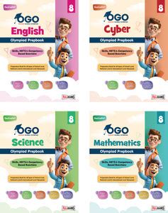 Full Marks OGO Olympiad Books for Class 8 | Combo of 4 Books (Math ...