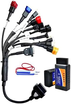 FREEFACE Cable BS6 11 Cord Cable ELM OBD Scanner Universal Connectors ...