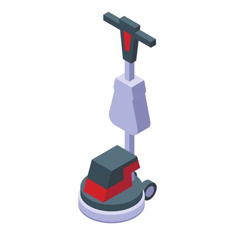 Cleaner machine icon isometric vector. Cleaning floor 22592842 Vector ...