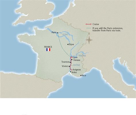 Rhone River Map Location Rhône And Saône Cruises 2024 | Provence And