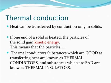 Image result for Example for Conduction Heat Transfer with Numbers