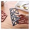 pepplo Trivet Mats,6 Pack Silicone Table Mats Heat Resistant Hot Pans ...