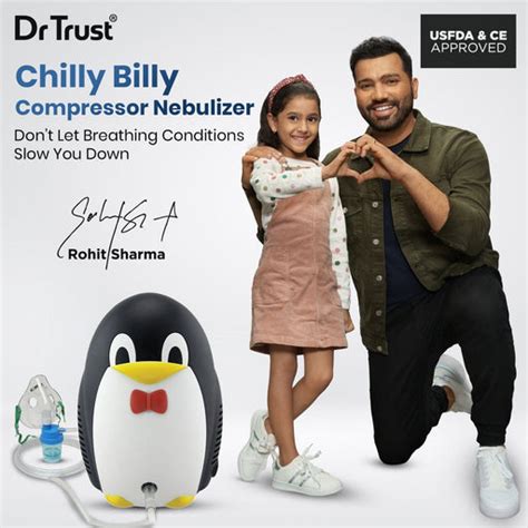 Dr Trust USA Compressor Nebulizer Machine, Portable Mesh Nebulizer