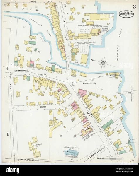 Map of mamaroneck hi-res stock photography and images - Alamy