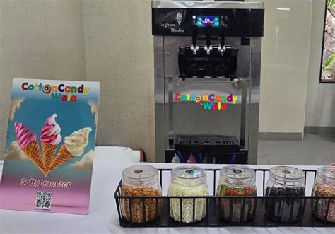 Premium Softy Counter for Events – CottonCandyWala