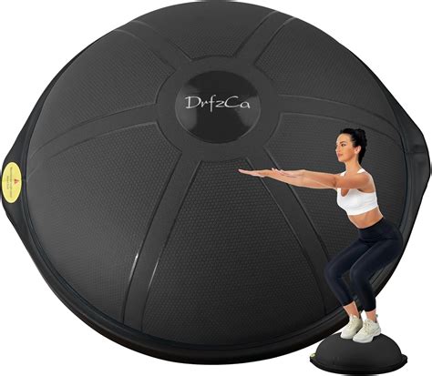 Amazon.com: DrfzCa Balance Ball Trainer-Half Ball for Yoga with ...
