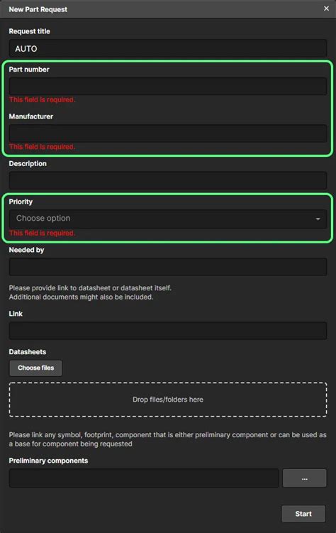 Image result for Part Request Process