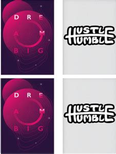 Combo Posters Set Of 4 Rolled Posters with Dream Big design No Frames ...