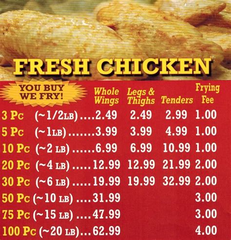 Carta del restaurante Captain Jay's, Detroit, Greenfield Rd