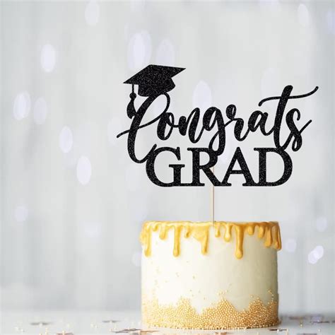 2023 Graduation Cake Topper,Congrats Grad Cake Decor India | Ubuy