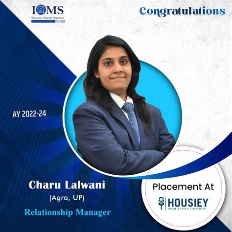 Final Placements - ISMS PUNE - ISMS PUNE